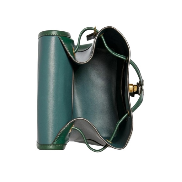 Coach VTG Originals 1941 Green Limited Edition Turnlock Backpack - Picture 6 of 16